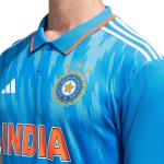 adidas India Cricket ODI Replica Jersey (L) Bright Blue