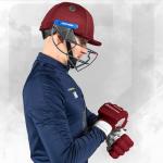 Fortress Pro STL Cricket Helmet - Proffesional Grade Cricket Helmet for Junior, Youth & Senior Players | 3 Sizes | Adjustable Cricket Helmets | 4 Color Options (Maroon, Large)