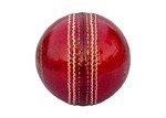 Handmade Red Leather Youth Cricket Ball by Kookaburra