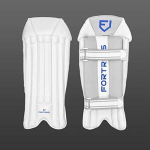 FORTRESS Original Wicket Keeper Pads [Youth & Adult Sizes] | Cricket Pads (Kids)