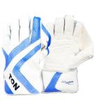 TABAKH SS TON Gutsy Wicket Keeping Gloves, White Color - Adult Size