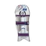 Gunn & Moore GM Cricket Batting Pads | Mana 909 | Traditional Cotton & Cane | Adult Right Handed - 18" | Approx Weight 2.24 kg | 1 Pair | White