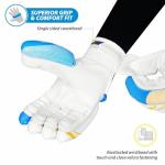 DSC Condor Ruffle Cricket Batting Gloves | Multicolor | Size: Mens | for Right-Hand Batsman