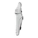 Gunn & Moore GM Cricket Batting Pads | Mana 909 | Traditional Cotton & Cane | Adult Right Handed - 18" | Approx Weight 2.24 kg | 1 Pair | White
