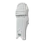 Gunn & Moore GM Cricket Batting Pads | 808 | Traditional Cotton & Cane | Large Adult Left Handed - 19" | Approx Weight 2.32 kg | 1 Pair | White