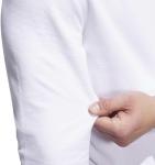 adidas Men's Beyond Long Sleeve Fit Polo Shirt, White, X-Large