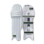 Gunn & Moore GM Cricket Batting Pads | Prima 404 | Traditional Cotton & Cane | Adult Right Handed - 18" | Approx Weight 2.24 kg | White | 1 Pair