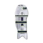 Gunn & Moore GM Cricket Batting Pads | Prima 404 | Traditional Cotton & Cane | Adult Right Handed - 18" | Approx Weight 2.24 kg | White | 1 Pair