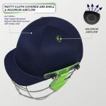 DSC Vizor Cricket Helmet - Navy, Large Size