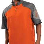 Holloway Raider Short Sleeve Pullover - XL Orange