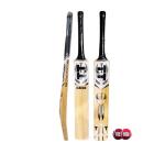 Kashmir Willow Cricket Bat with Practice Tennis Balls