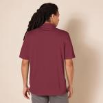 Quick-Dry Burgundy Polo Shirt for Men