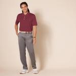 Quick-Dry Burgundy Polo Shirt for Men