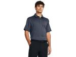 Under Armour Men's Tech Golf Polo, (045) Downpour Gray / / Pitch Gray, Large