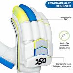 DSC Condor Glider Cricket Batting Gloves | Color: Multicolor | Size: Mens RH | for Men & Boys | Material: PU Leather| Lightweight | Sweat Absorbing Wrist Grip