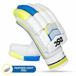 DSC Condor Glider Cricket Batting Gloves | Color: Multicolor | Size: Mens RH | for Men & Boys | Material: PU Leather| Lightweight | Sweat Absorbing Wrist Grip