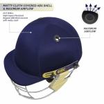 DSC Bouncer Navy Blue Cricket Helmet - Extra Small