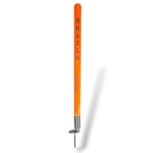 Bratla Cricket Target Stump Wicket - Metal Practice