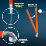 Bratla Cricket Target Stump Wicket - Metal Practice
