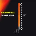 Bratla Cricket Target Stump Wicket - Metal Practice
