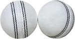 White Leather Cricket Ball, Senior Size, Hand-Stitched, Practice Grade A, 4 Piece Cricket Ball Indoor Outdoor Training (1)