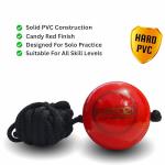 Fitcozi Kids Cricket Practice PVC/Rubber Hanging Ball