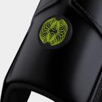 moonwalkr Cricket Leg Guard 2.0 Protective Gear for Unisex of Batter's Height (4'9"-5'2") Cricket Pads Batters Leg Guard & Perfect for Running Between Wickets (Black, Small)