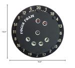 Focus Foam Dartboard Trainer for Cricket Practice