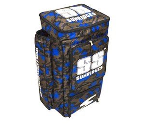 SS Cricket Blue Camo Duffle Kit Backpack