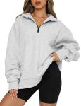 Trendy Women’s Oversized Fall Hoodie Pullover