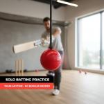 Bratla Cricket Training Ball with Rope for Practice