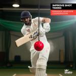 Bratla Cricket Training Ball with Rope for Practice