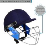 DSC Navy Cricket Helmet - Medium Size