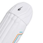 DSC Intense Shoc Cricket Wicket Keeping Legguard (White, Size: Mens) Material: Polyvinyl Chloride (PVC) Highly Comfortable Cricket Pads Protective Gear