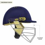 DSC Bouncer Cricket Helmet - Navy Blue, Medium