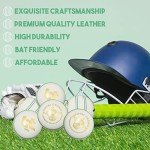 BT White Cricket Ball - Genuine Leather, Pack of 1