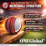 Soft Rubber Cricket Ball for Indoor/Outdoor Practice