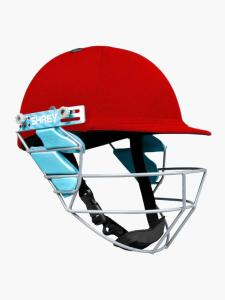 Shrey Star Junior 2.0 Steel Cricket Helmet (Red, Junior)