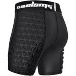 COOLOMG Women Sliding Shorts Softball Padded Slider Shorts Compression Underwear for Baseball Football Lacrosse Cricket Black L