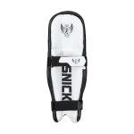 SNICK MEGALITE Cricket Batting Pads - Ultralite Leather Pads - High Protection - Two Straps Less Than Two lbs - Ambidextrous (Men)
