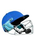 Shrey Match 3.0 Steel Cricket Helmet (Royal Blue, Large)