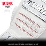 Franklin Sports CFX Pro Full Color Chrome Series Batting Gloves CFX Pro Full Color Chrome Batting Gloves, White, Adult Medium