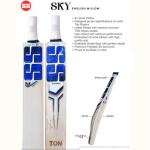 SS Sky English Willow Premium Cricket Bat, Size 4