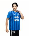 adidas India T20 Cricket Jersey 2026 (US, Alpha, Large, Regular, Bright Royal)
