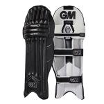 Gunn & Moore GM Cricket Maxi 606 Batting Leg Guards for Adults ' (Black Color), Right Handed