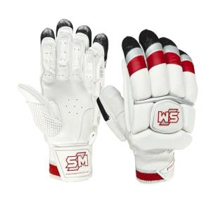 YOOGI SM Gladiator Cricket Batting Gloves - Lightweight, Breathable, Right Hand, Adult Size (Boys)