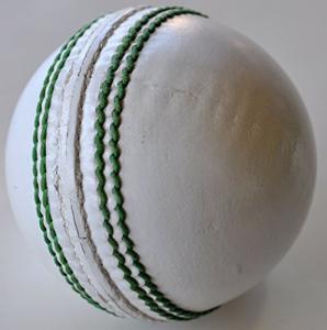 CyclingDeal White Cricket Match Ball - Plain