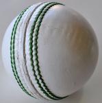 CyclingDeal White Cricket Match Ball - Plain