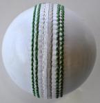 CyclingDeal White Cricket Match Ball - Plain