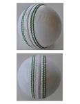 CyclingDeal White Cricket Match Ball - Plain